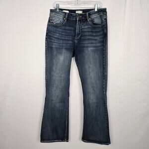 Vigoss Boot Cut Jeans Women's 14 Blue Medium Wash